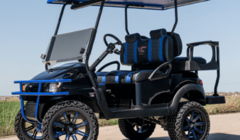 Midnight Blue Golf Cart full