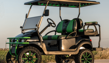 Phantom Lime Green Golf Cart