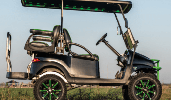 Phantom Lime Green Golf Cart full
