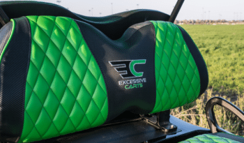 Phantom Lime Green Golf Cart full