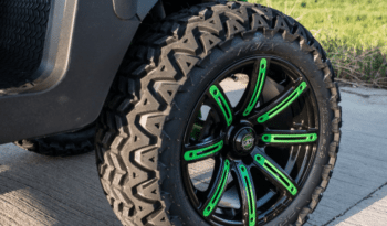 Phantom Lime Green Golf Cart full