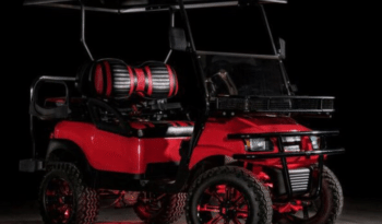 Phantom Red Golf Cart