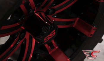 Phantom Red Golf Cart full