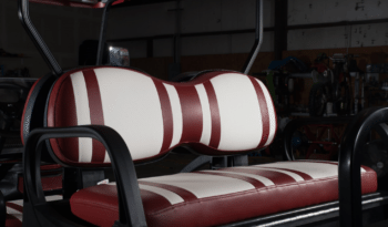 Phantom Burgundy College Edition Golf Cart full