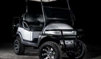 Silver Custom Golf Cart