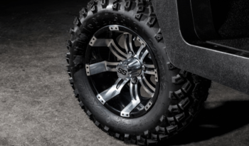 Silver Custom Golf Cart full