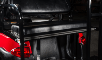 Custom Red Club Car full