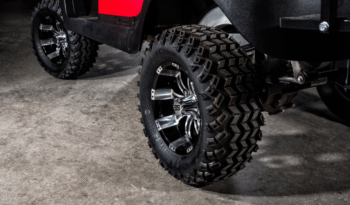 Custom Red Club Car full