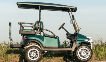 Green Custom Golf Cart full