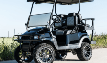 Phantom Black and Silver 2 Golf Cart
