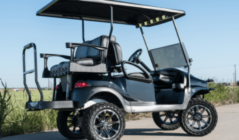 Phantom Black and Silver 2 Golf Cart full