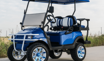 Midnight Blue Golf Cart