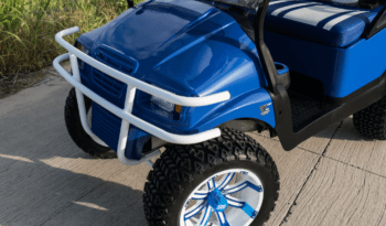 Blue Wheeler Golf Cart full