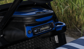 Blue Wheeler Golf Cart full