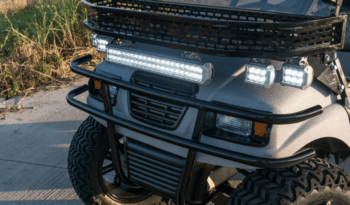 Silver Lightning Golf Cart full