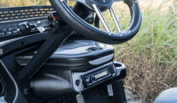 Silver Lightning Golf Cart full