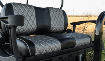 Silver Lightning Golf Cart full