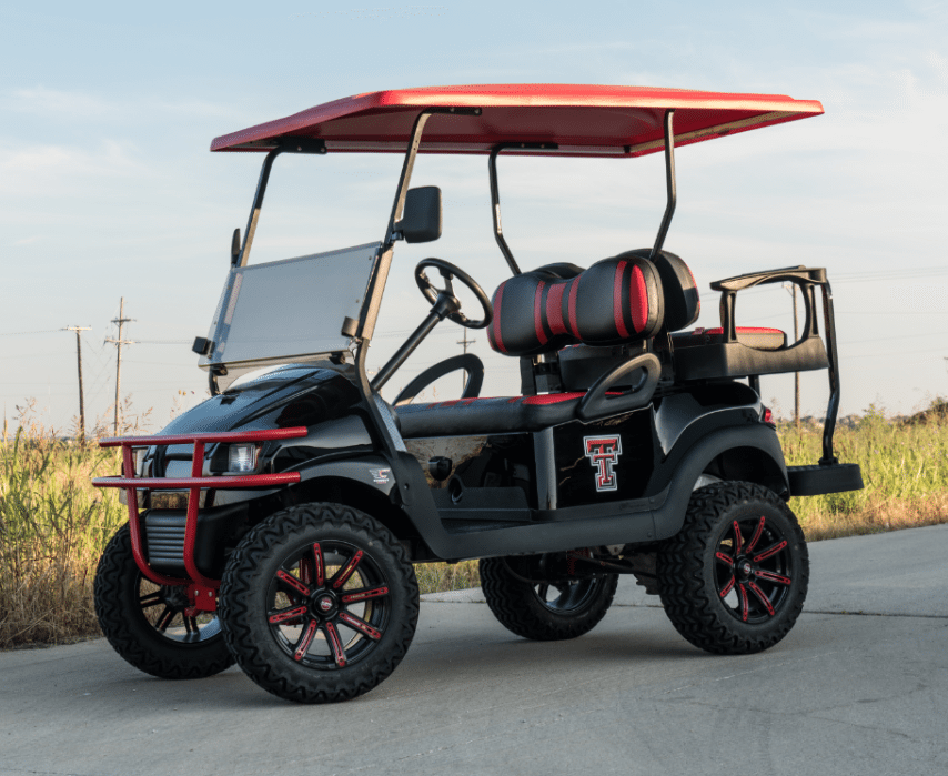 Texas Tech Golf Cart