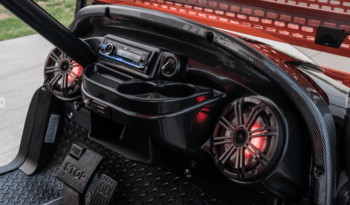 Phantom Black and Orange Golf Cart full