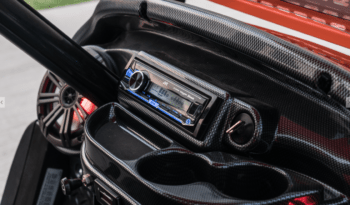 Phantom Black and Orange Golf Cart full