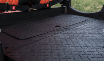 Phantom Black and Orange Golf Cart full