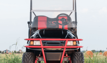 Black Super Fast Red Golf Cart full