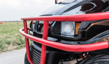 Black Super Fast Red Golf Cart full