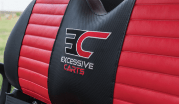 Black Super Fast Red Golf Cart full