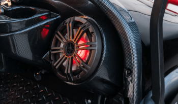 Black Super Fast Red Golf Cart full