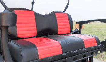 Black Super Fast Red Golf Cart full