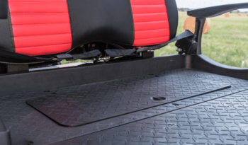 Black Super Fast Red Golf Cart full