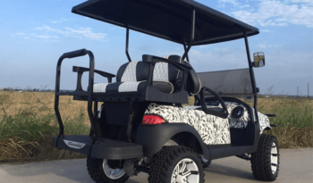 White Camo Golf Cart full