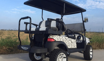 White Camo Golf Cart full
