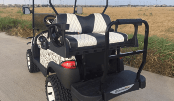 White Camo Golf Cart full