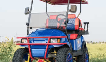 JayHawks Golf Cart full