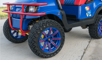 JayHawks Golf Cart full