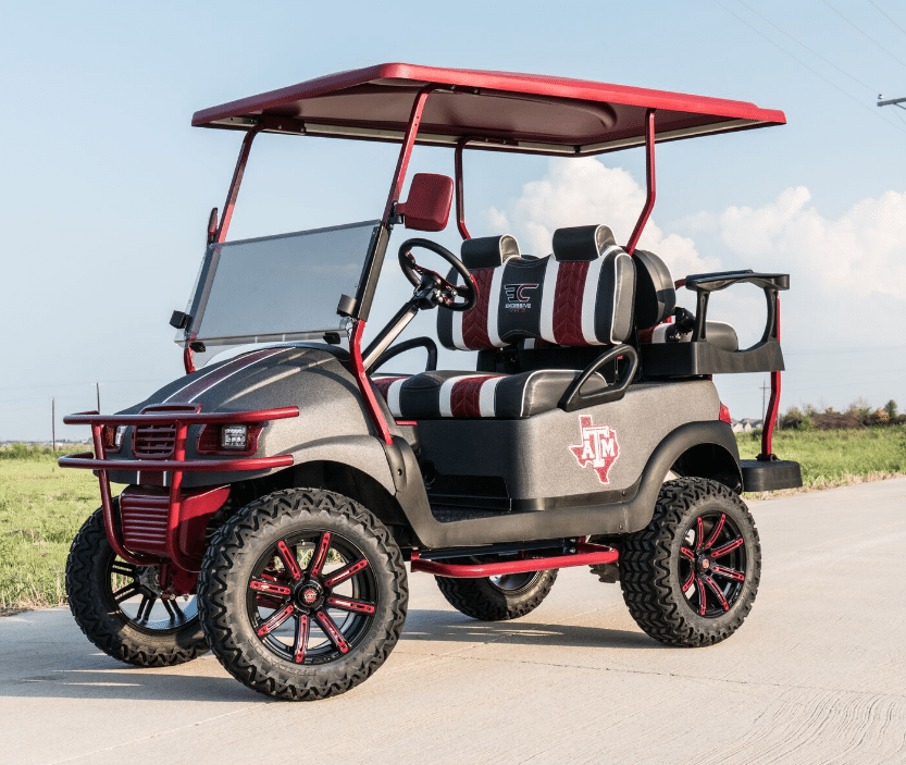 Kevlar Texas A&M Golf Cart