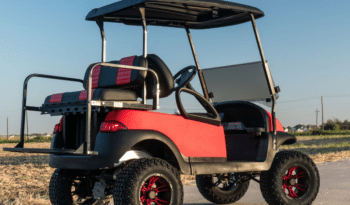 Super Bright RED Kevlar Golf Cart full