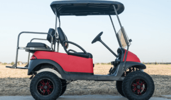 Super Bright RED Kevlar Golf Cart full