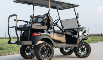 Black and Silver Golf Cart full