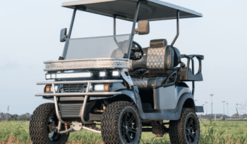 Black and Silver Golf Cart full