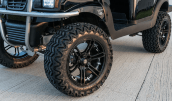 Black and Silver Golf Cart full