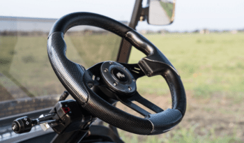 Black and Silver Golf Cart full