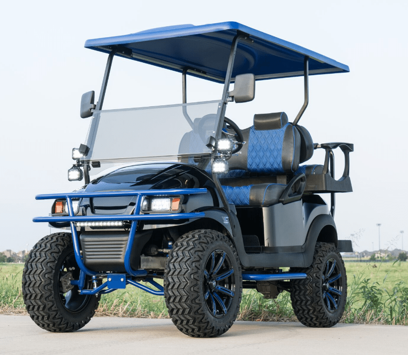 Midnight Blue 2 Golf Cart