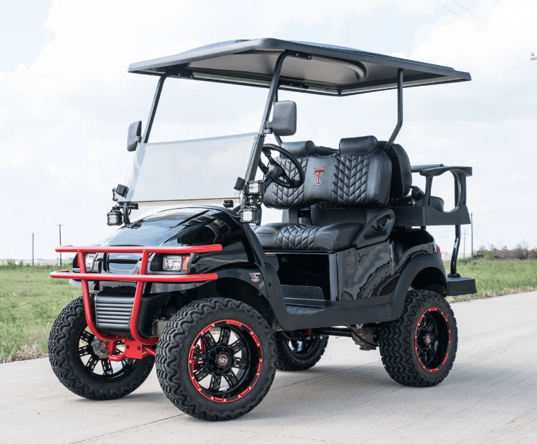Texas Tech Buck Edition Golf Cart