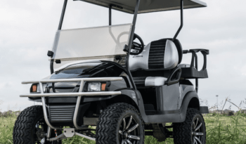 Phantom Black and Silver Golf Cart full