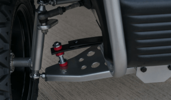 Phantom Black and Silver Golf Cart full