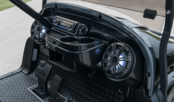 Phantom Black and Silver Golf Cart full