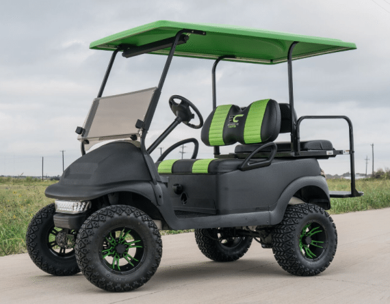 Kevlar Green Golf Cart
