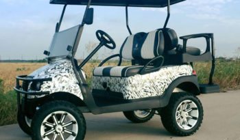 White Camo Golf Cart